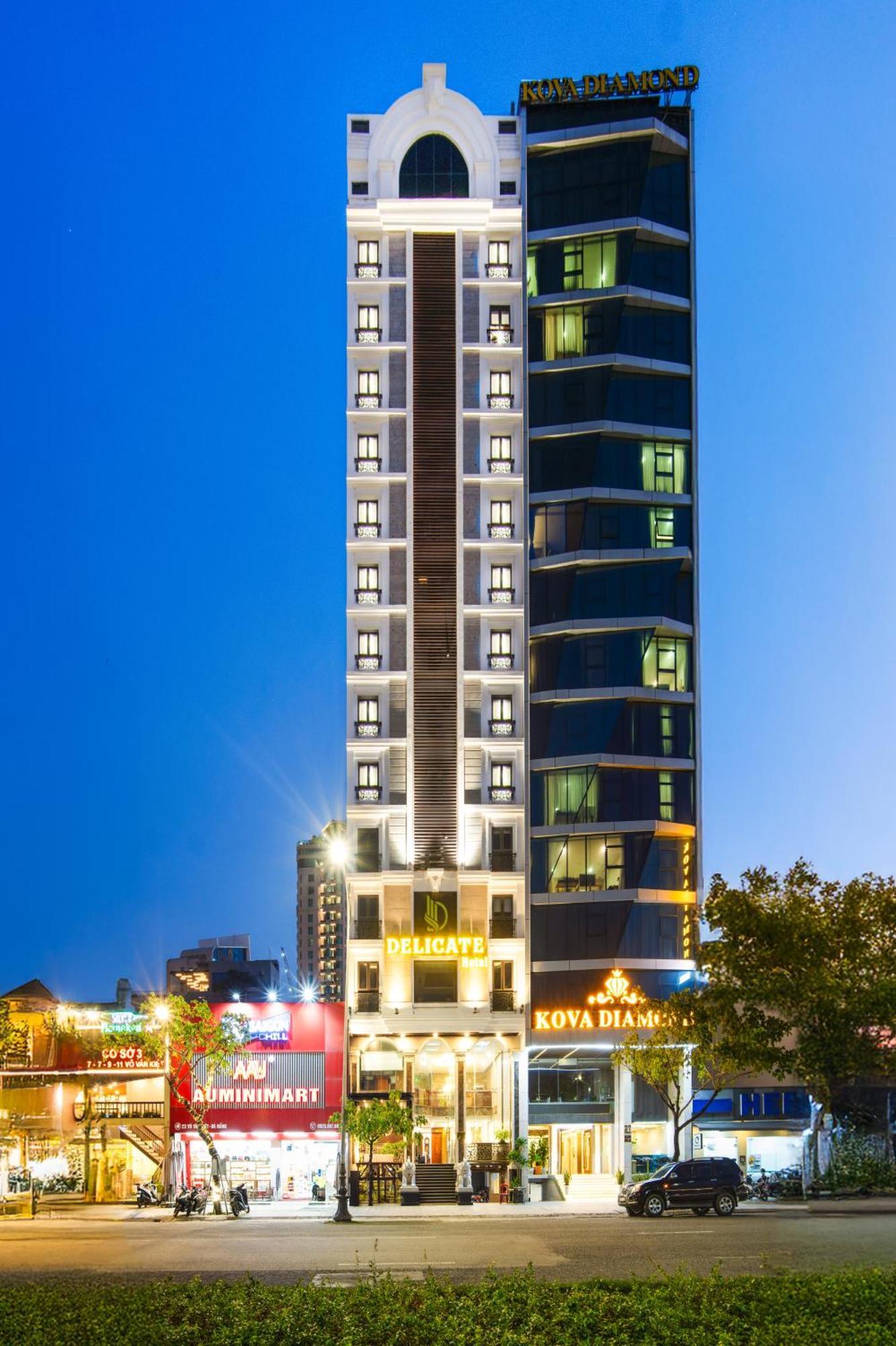 Delicate Hotel Da Nang Bagian luar foto